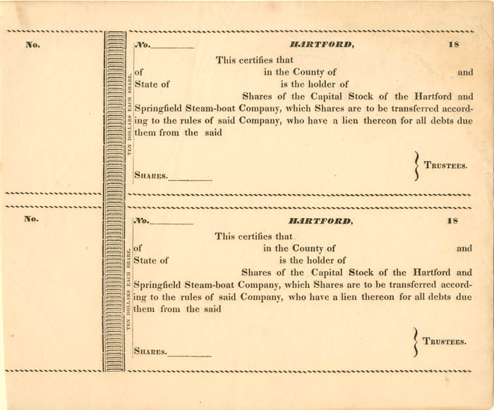 Hartford and Springfield Steam-boat Co.